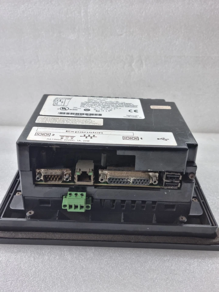 GE FANUC IC754VGL06CTD-GJ QUICKPANEL VIEW MODEL-ES0622 24VDC TESTED AS PHOTO